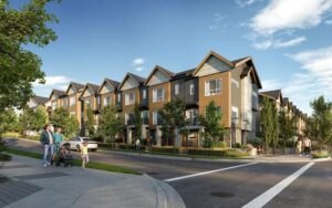 Fully developed Liberty Encore townhouse project