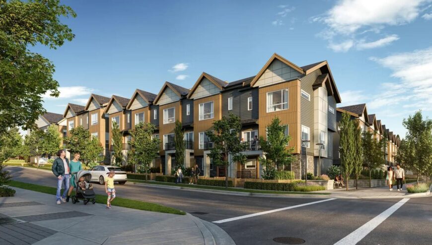 Fully developed Liberty Encore townhouse project